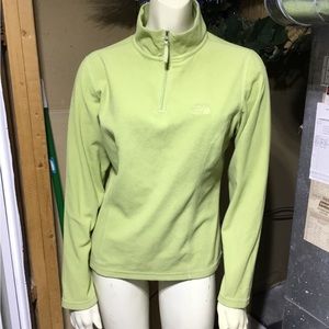 - Green North Face Top